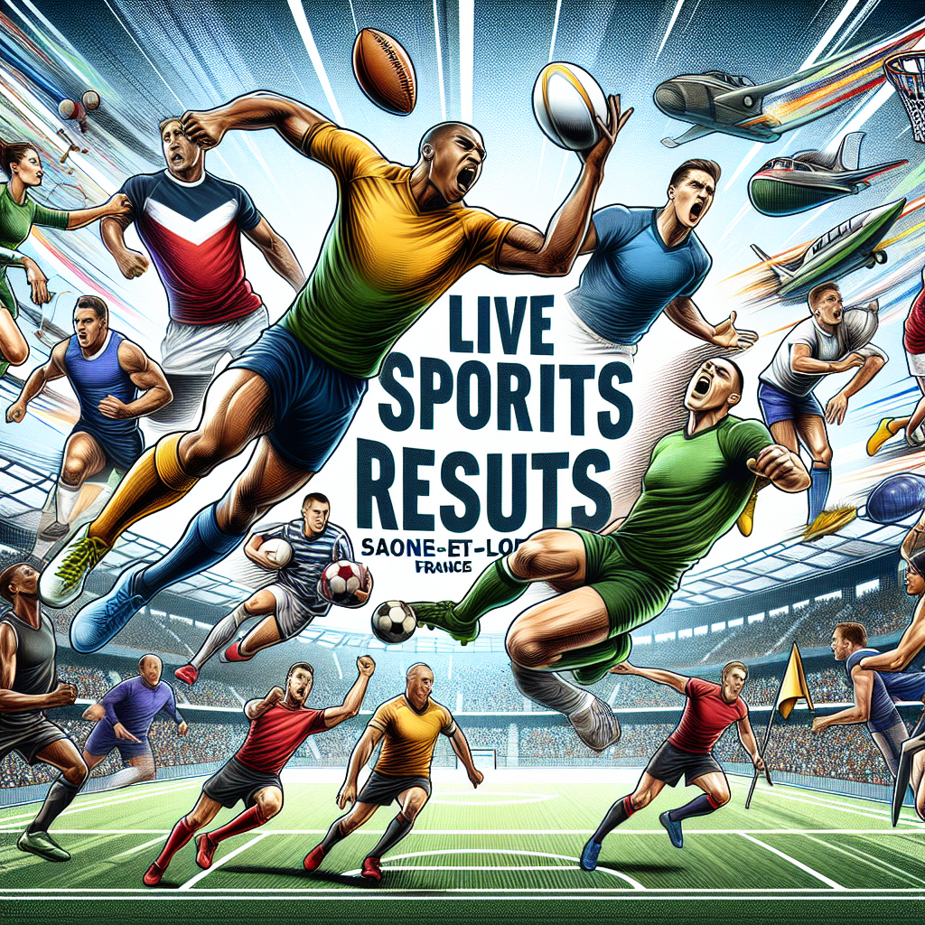 Les résultats sportifs des équipes de Saône-et-Loire en direct