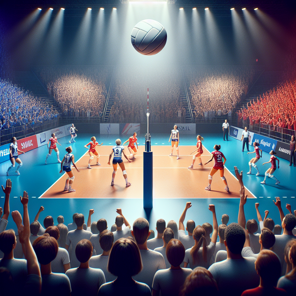 Le volley-ball féminin en pleine compétition : Mulhouse face à Cannet
