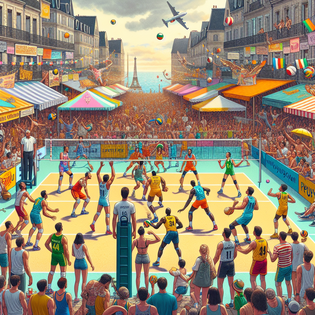 Puygouzon : Festivités et compétitions au cœur du volley-ball