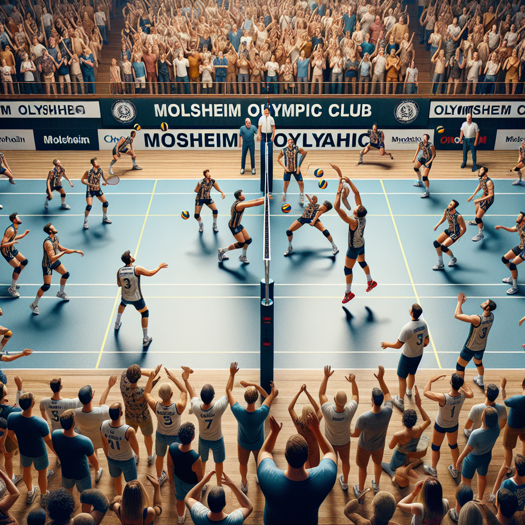Le Molsheim Olympic Club se distingue dans le volley-ball