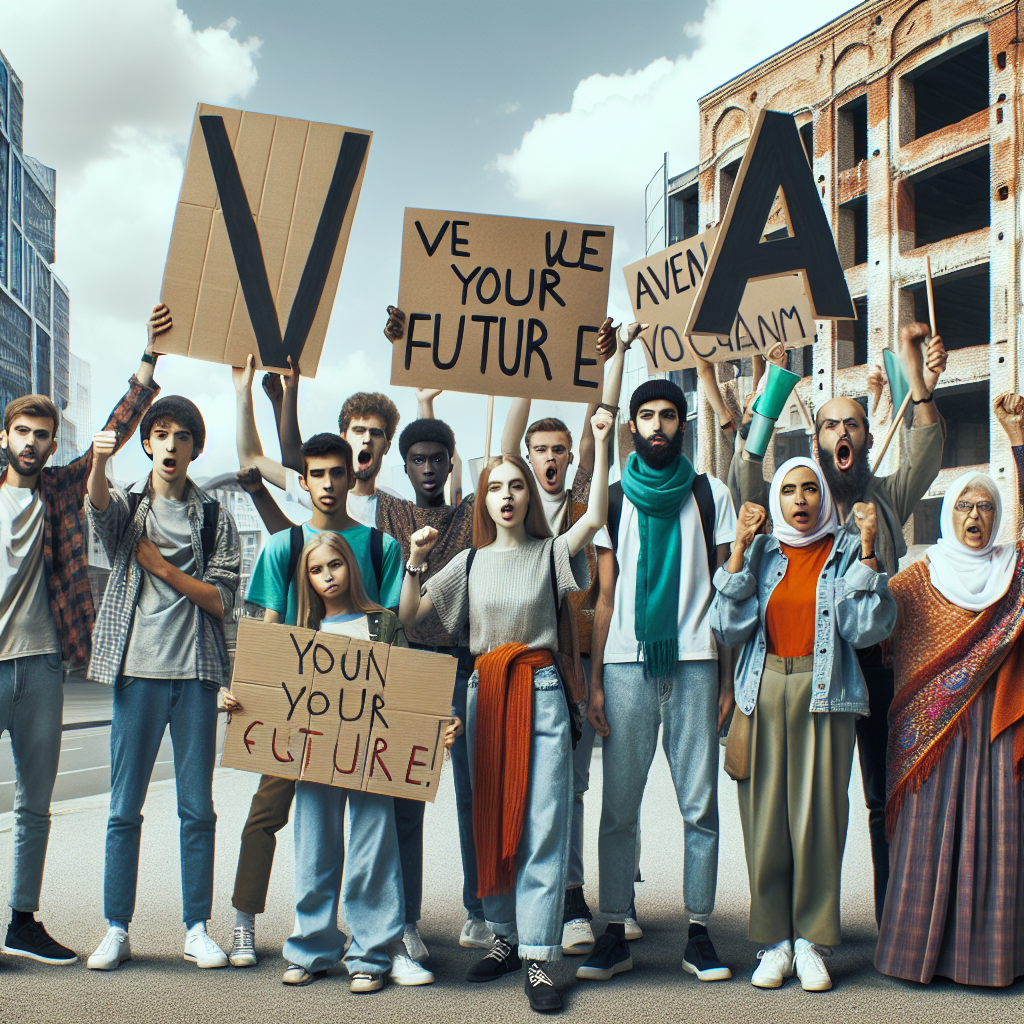 Mobilisation des jeunes du VOCA pour leur avenir