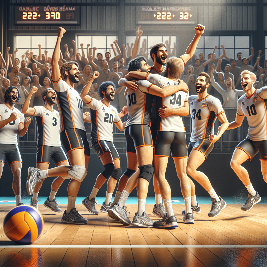 Une saison mémorable pour le Gazelec Béziers Maraussan en volley-ball