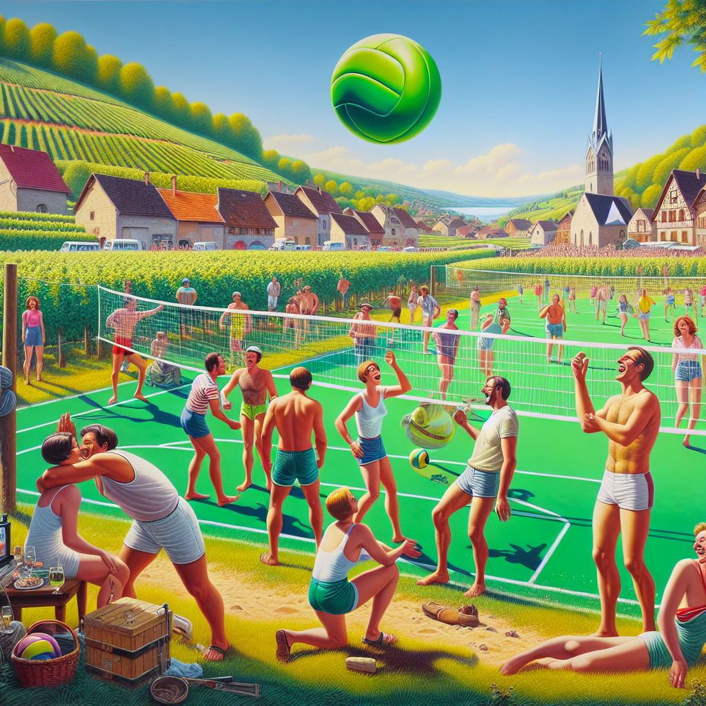 Retour du tournoi de green volley à Cadalen