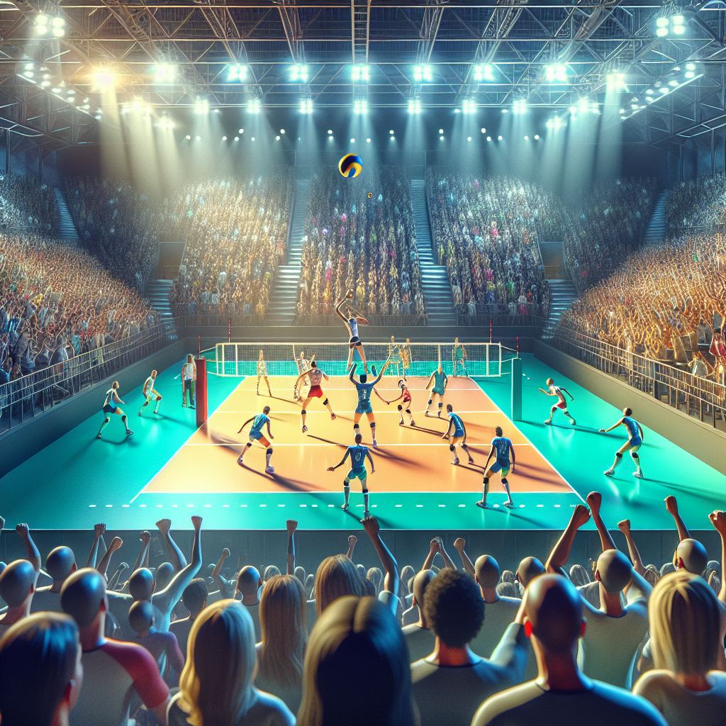 Le tournoi de volley 2025 : un événement mémorable à Andrézieux-Bouthéon