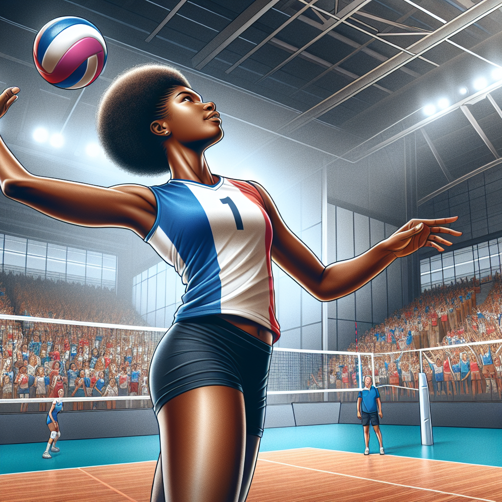 Iman Ndiaye, l’étoile montante du volley féminin français