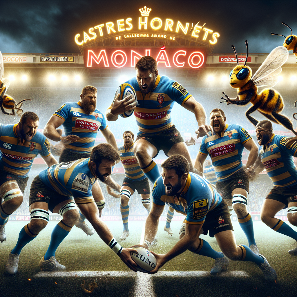 Les Hornets de Castres défient les Monégasques leaders