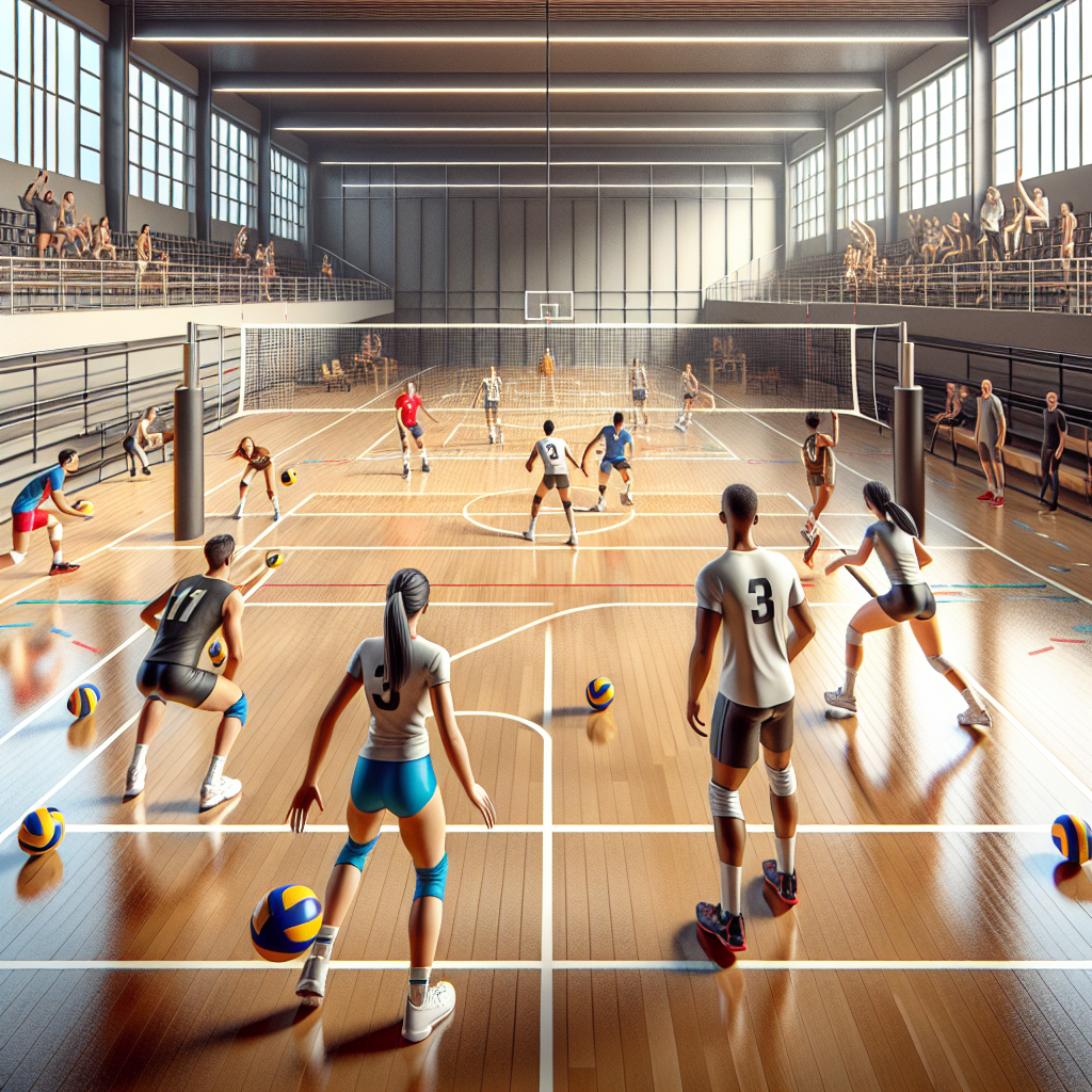 Le nouveau club de volley-ball à Auch : un élan vers la compétition