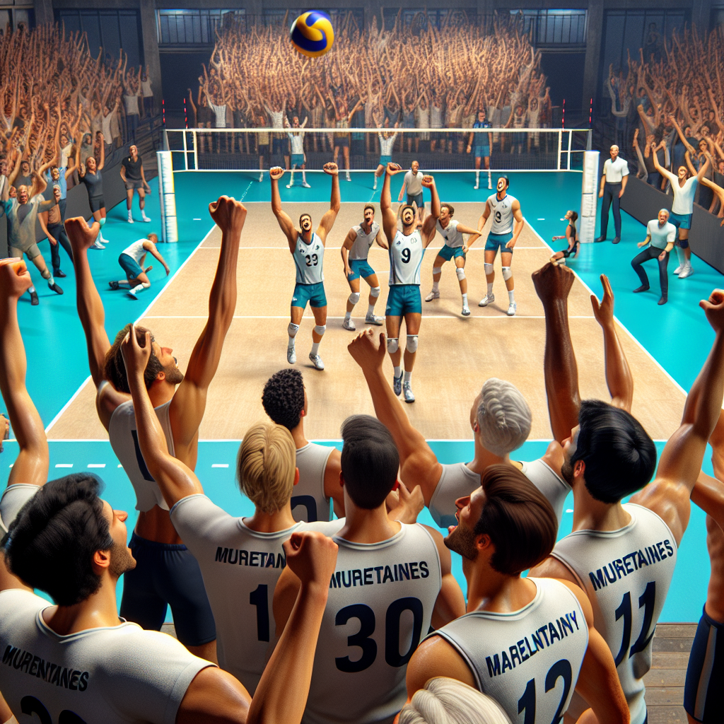 La victoire des Muretaines sur Castelnaudary en volley-ball