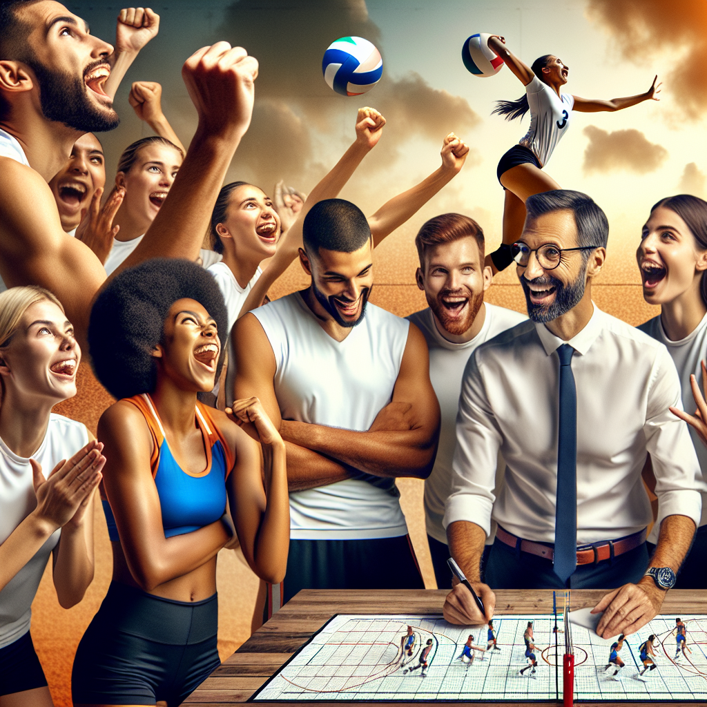 Les résultats du volley-ball : des victoires encourageantes et des défis à relever