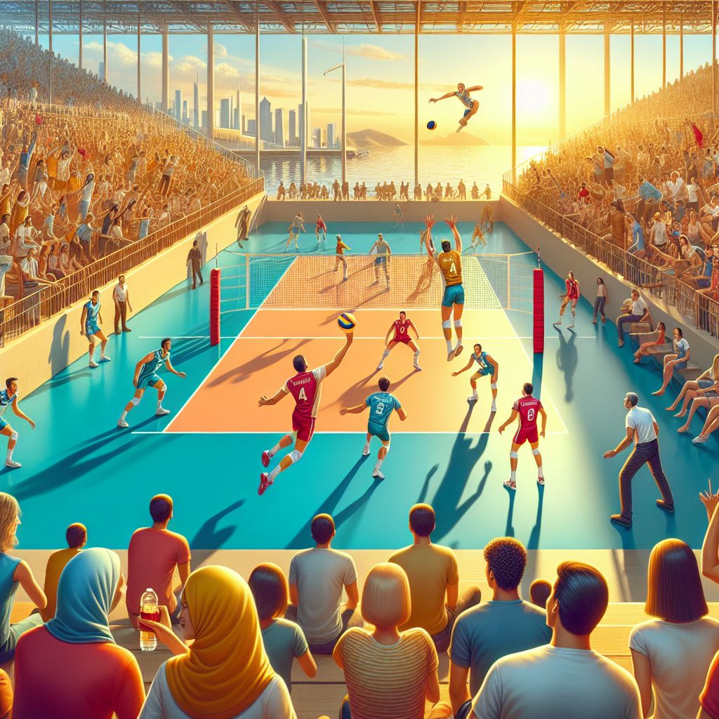 Les rencontres importantes du volley-ball dans la région