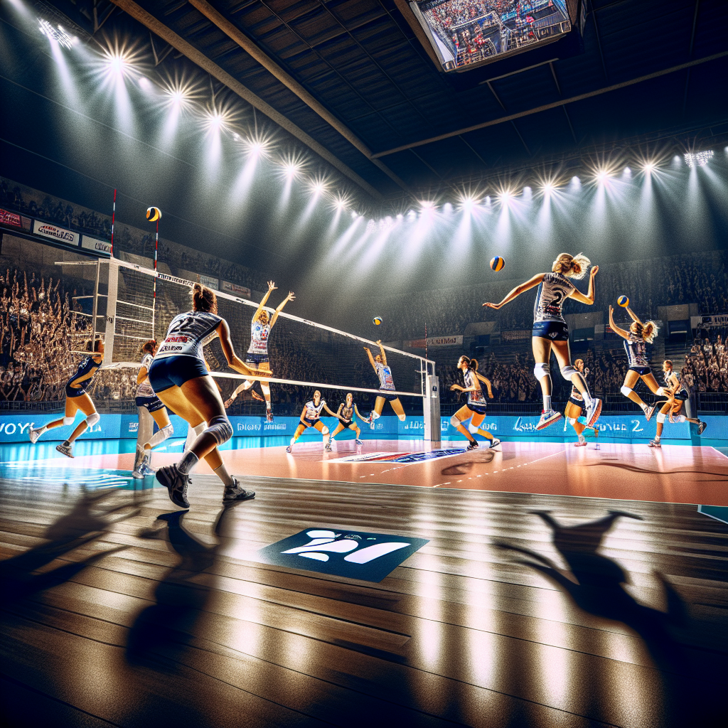 Les belles performances des joueuses de volley-ball de Castres en Nationale 2