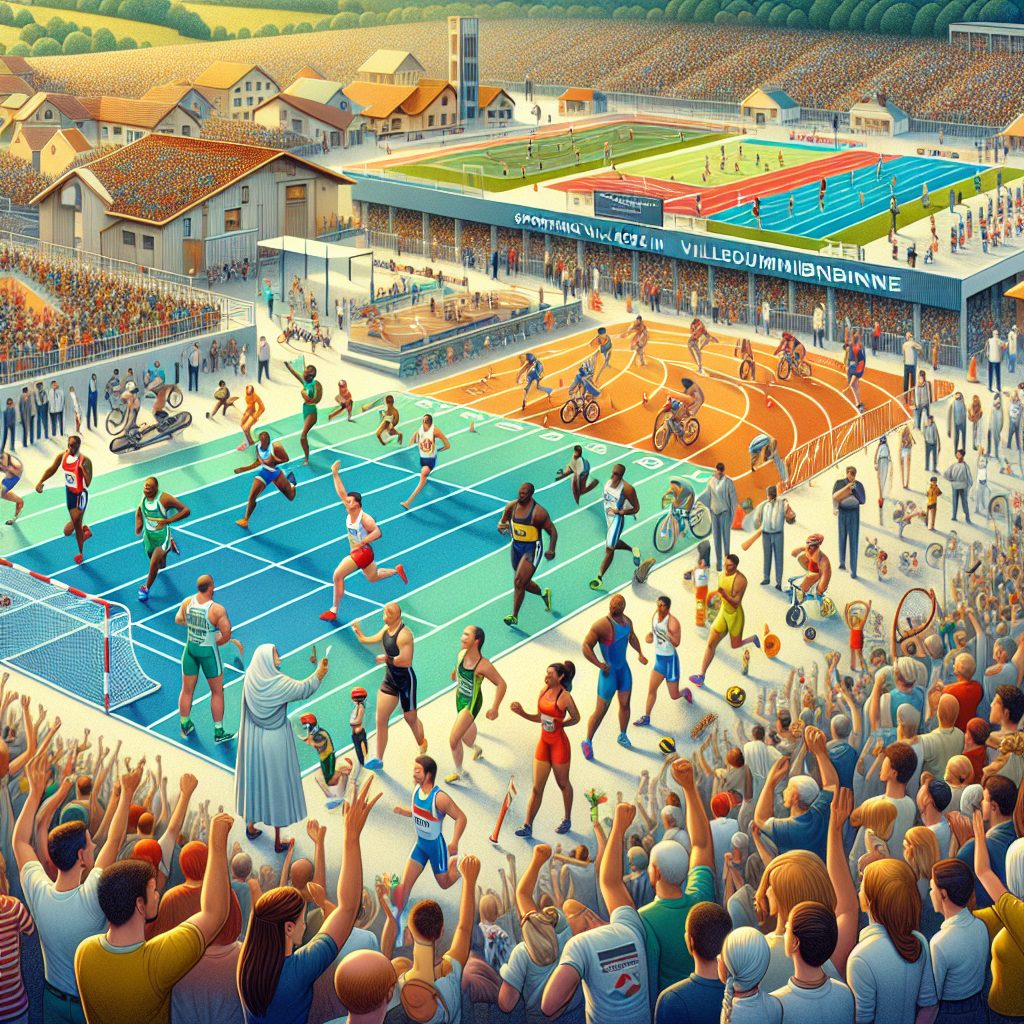 Le succès du Village des sports à Villeurbanne