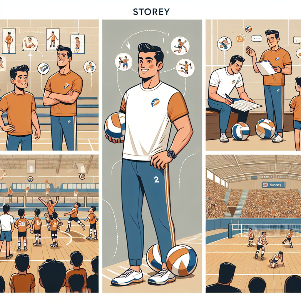 André Sá : le parcours d’un entraîneur au service du volley-ball