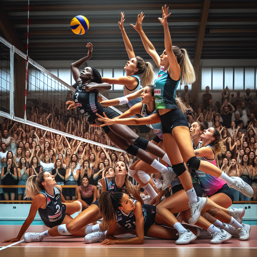 Les défis du volley-ball féminin à Rixheim