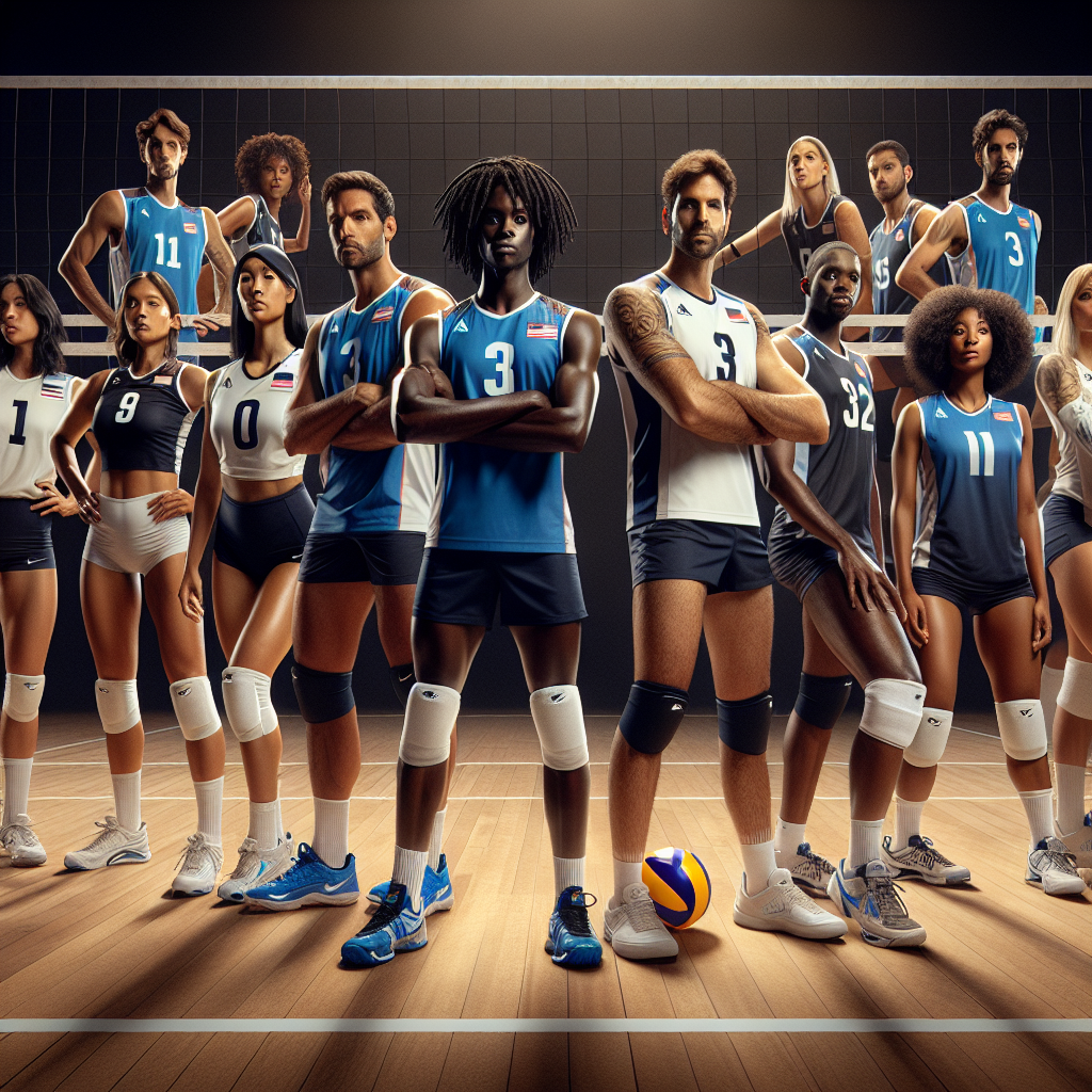 La sélection des Bleus pour la Coupe du monde de volley-ball 2023