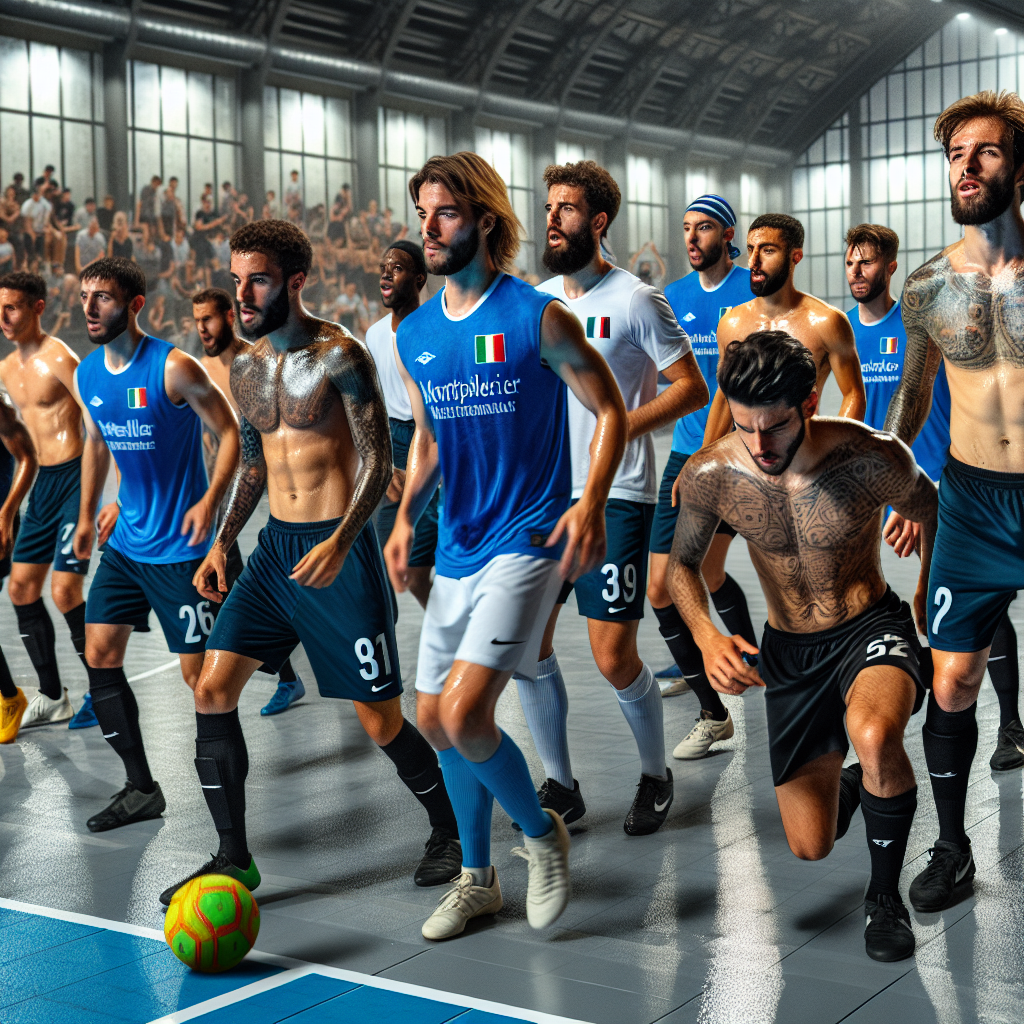 Le retour du Montpellier Méditerranée Futsal à l’entraînement