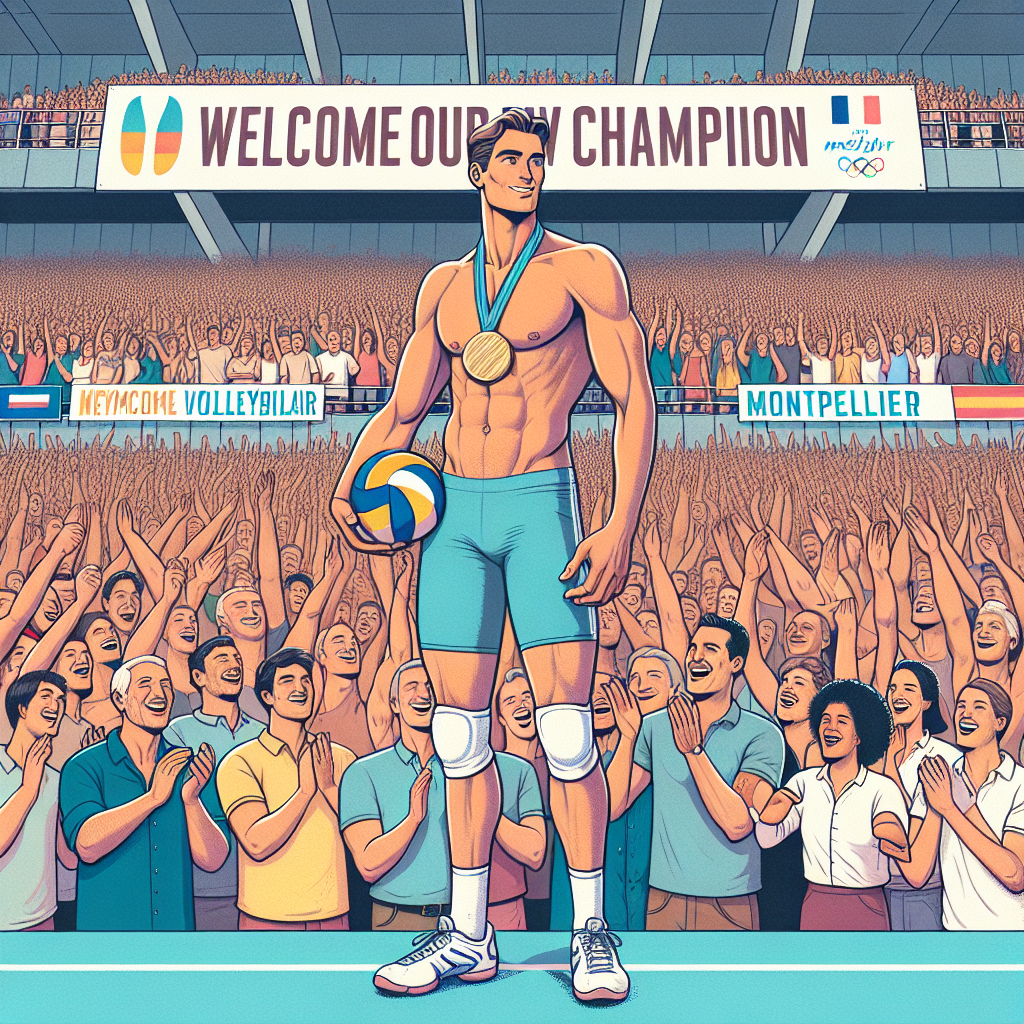 Un nouvel atout pour le volley-ball à Montpellier avec l'arrivée d'un champion olympique