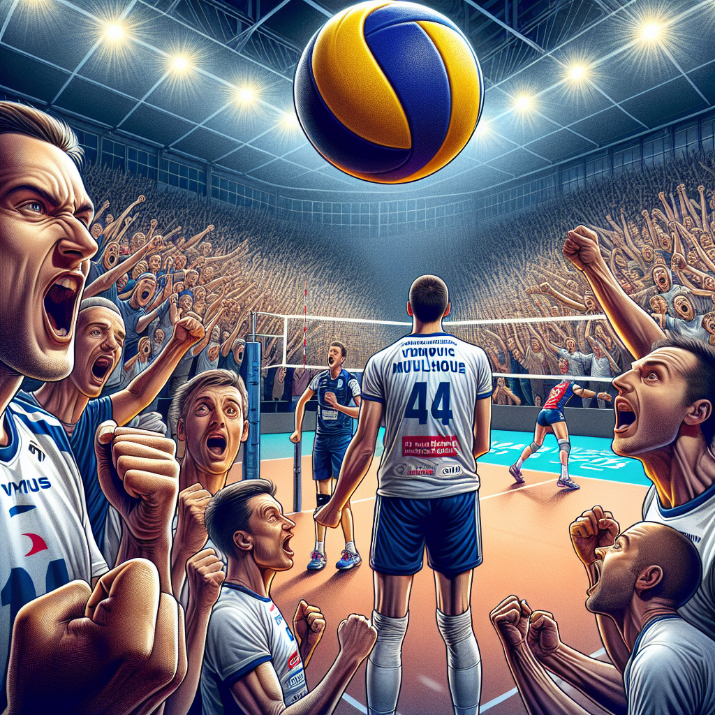 Volley Mulhouse Alsace se rapproche de la finale