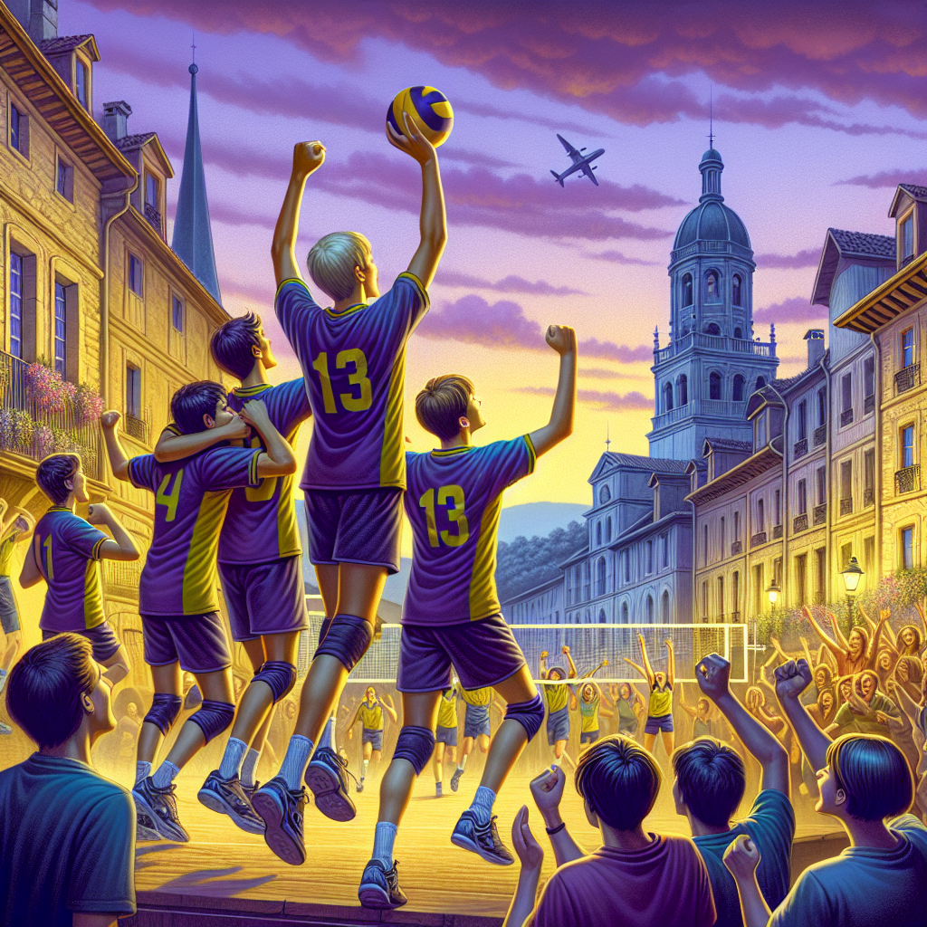 De belles performances pour les M15 du volley à Puylaurens