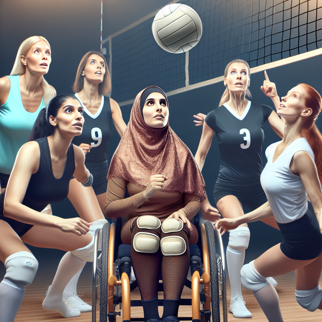 Le volley assis : un tournant historique pour le sport féminin
