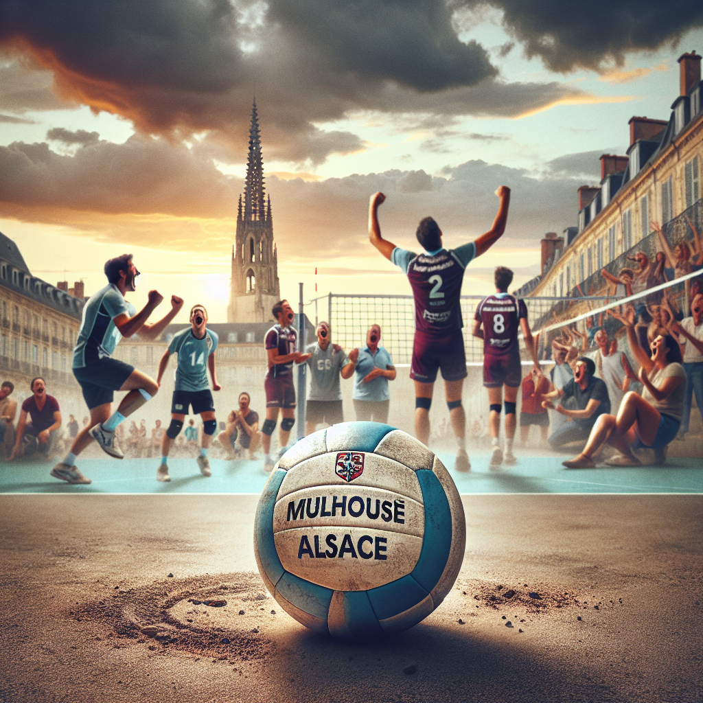 Pression accrue pour le Volley Mulhouse Alsace après sa défaite à Bordeaux